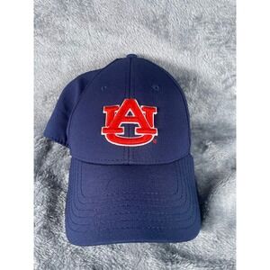 Under Armour Auburn Tigers Hat Mens LG/XL Navy Blue War Eagle Fitted Cap